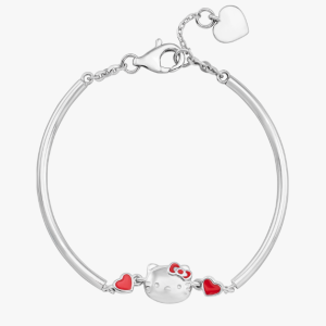 Vòng tay trẻ em Bạc HELLO KITTY