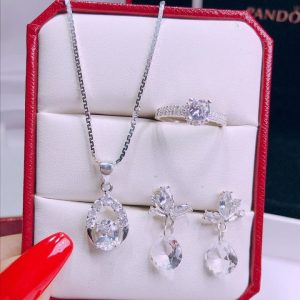 Bộ trang sức bạc cao cấp