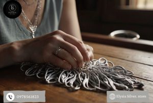 Làm sạch dây bạc đúng cách